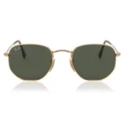 Ray-Ban RB3548N Hexagonal Metal Flat Lenses 001