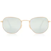 Ray-Ban RB3548N Hexagonal Metal Flat Lenses 001/30