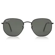 Ray-Ban RB3548N Hexagonal Metal Flat Lenses Polarized 002/58