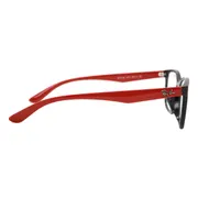 Ray-Ban RX7124D Asian Fit 2475, Black frame, view 3