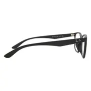 Ray-Ban RX7124D Asian Fit 5196, Black frame, view 3