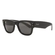 Ray-Ban RB0840S Mega Wayfarer 1390B1, Clear frame, view 2