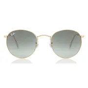 Ray-Ban RB3447 Round Metal Asian Fit 001/71