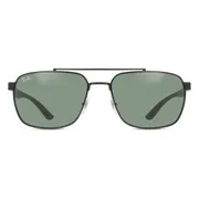 Ray-Ban RB3701 Asian Fit 002/71, Black frame, view 1