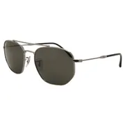 Ray-Ban RB3707 Asian Fit Polarized 004/K8, Gunmetal frame, view 2