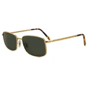 Ray-Ban RB3717 Asian Fit 919631, Gold frame, view 2