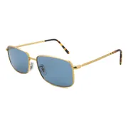 Ray-Ban RB3717 Asian Fit Polarized 9196S2, Gold frame, view 2