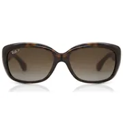 Ray-Ban RB4101 Jackie Ohh Polarized Polarized 710/T5, Tortoiseshell frame, view 1