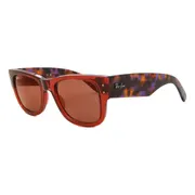 Ray-Ban RB0840S Mega Wayfarer 66372K, Pink frame, view 2
