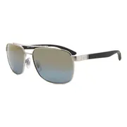 Ray-Ban RB3701 Asian Fit Polarized 003/J0, Silver frame, view 2