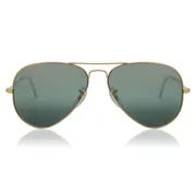 Ray-Ban RB3025 Aviator Large Metal Polarized 9196G6, Gold frame, view 1