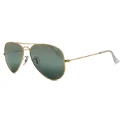 Ray-Ban RB3025 Aviator Large Metal Polarized 9196G6, Gold frame, view 2