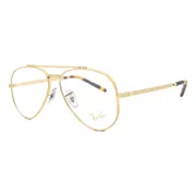 Ray-Ban RX3625V 3086, Gold frame, view 2