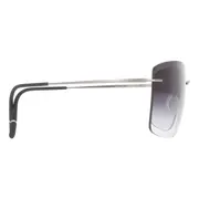 Silhouette Avior Rimless 8741/75 7210, Silver frame, Gradient Classic Grey lenses, view 3