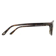 Tom Ford FT1331 PRESCOTT-02 52V, Tortoiseshell frame, Grey Blue lenses, view 3