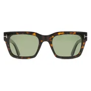 Tom Ford FT1333 ANDY-02 Polarized 52R, Tortoiseshell frame, Green lenses, view 1