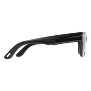 Tom Ford FT1333 ANDY-02 01A, Black frame, Smoke Grey lenses, view 3