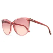 Tom Ford FT0787 MAXIM 72T, Pink frame, Gradient Pink lenses, view 2