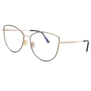 Tom Ford FT5667-B 005 Blue-Light Block, Gold frame, view 2