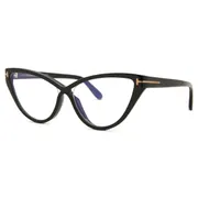 Tom Ford FT5729-B 001 Blue-Light Block, Black frame, view 2