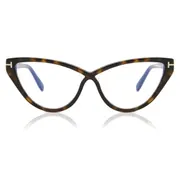 Tom Ford FT5729-B 052 Blue-Light Block, Tortoiseshell frame, view 1