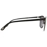 Tom Ford FT0526 ALASDHAIR 02A, Black frame, Dark Grey lenses, view 3