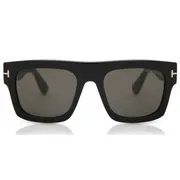 Tom Ford FT0711 FAUSTO 01A, Black frame, Grey lenses, view 1