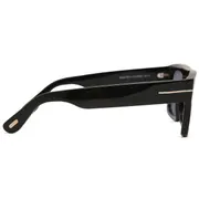 Tom Ford FT0711 FAUSTO 01A, Black frame, Grey lenses, view 3