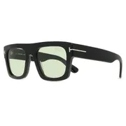 Tom Ford FT0711 FAUSTO 01N, Green Photochromic lenses, view 2