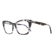 Tom Ford FT5709-B 56A Blue-Light Block, Tortoiseshell frame, view 2