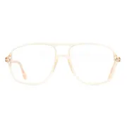 Tom Ford FT5737-B 045 Blue-Light Block, Brown frame, view 1