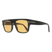 Tom Ford FT0907 DUNNING-02 01E, Black frame, Golden Brown lenses, view 2