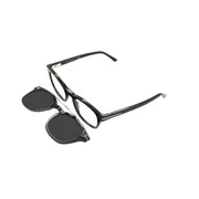 Tom Ford FT5532-B with Clip-On 01V Blue-Light Block