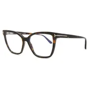 Tom Ford FT5812-B 052 Blue-Light Block, Tortoiseshell frame, view 2