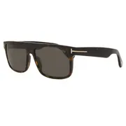 Tom Ford FT0999 PHILIPPE-02 52A, Tortoiseshell frame, Smoke Dark Grey lenses, view 2