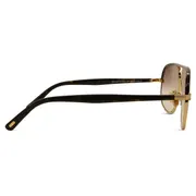 Tom Ford FT1019 MAXWELL 30F, Gold frame, Gradient Brown lenses, view 3