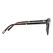 Tom Ford FT1021 ELTON 01N, Black frame, Green lenses, view 3