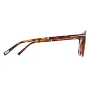 Tom Ford FT1021 ELTON 53A, Tortoiseshell frame, Smoke Dark Grey lenses, view 3
