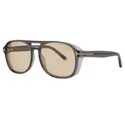 Tom Ford FT1022 ROSCO 20E, Grey frame, Light Brown Photochromic lenses, view 2