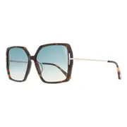 Tom Ford FT1039 JOANNA 52P, Gradient Sky Blue lenses, view 2