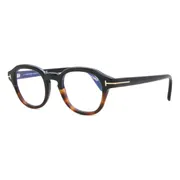 Tom Ford FT5871-B 005 Blue-Light Block, Tortoiseshell frame, view 2