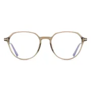 Tom Ford FT5875-B 045 Blue-Light Block, Brown frame, view 1