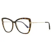 Tom Ford FT5882-B 056 Blue-Light Block, Tortoiseshell frame, view 2