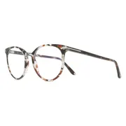 Tom Ford FT5575-B 055 Blue-Light Block, Tortoiseshell frame, view 2