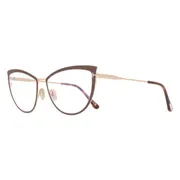 Tom Ford FT5877-B 046 Blue-Light Block, Brown frame, view 2