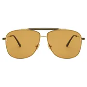 Tom Ford FT1017 JADEN 30E, Gold frame, Brown lenses, view 1