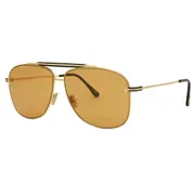 Tom Ford FT1017 JADEN 30E, Gold frame, Brown lenses, view 2