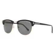 Tom Ford FT0248 HENRY 05N, Black frame, Green lenses, view 2