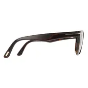 Tom Ford FT1076 KENDEL 52E, Tortoiseshell frame, Light Brown lenses, view 3
