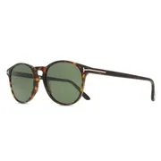 Tom Ford FT1097 LEWIS 52N, Tortoiseshell frame, Dark Green lenses, view 2